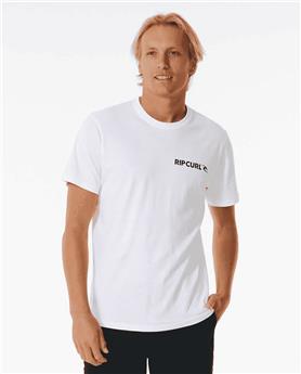 Teeshirt RIPCURL Brand Icon Tee White M