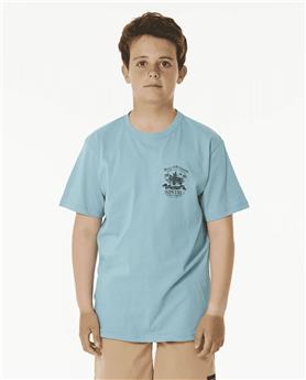 Teeshirt junior RIPCURL Search Trip Tee-Boy Dusty Blue