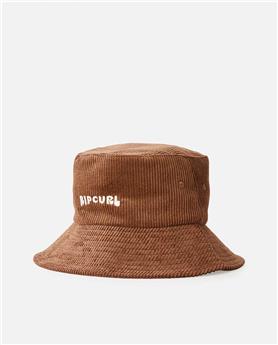 Chapeau RIPCURL Cord Surf Bucket Hat Brown