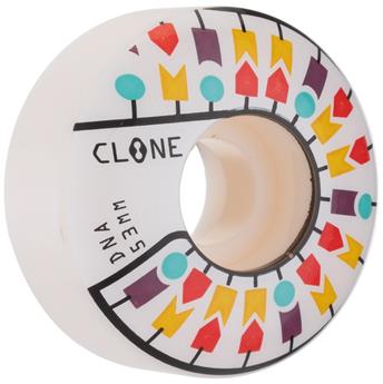 Roues skateboard ALIEN WORSHOP (Jeu De 4) Clone Dna Blanc 53mm