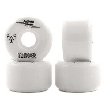 Roues skate TRIGGER Conical 101A Blanc 31mm x4 52 mm