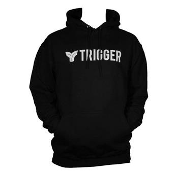 Sweatshirt TRIGGER College capuche Noir