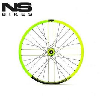 roue vélo NS BIKES arrière enigma 27.5 cass 150/157x12 lemon lime