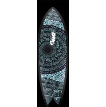Surf shortboard DHD summer series mini twin fcs aztec black