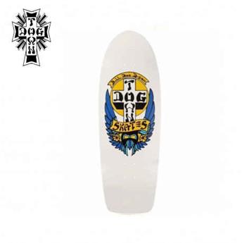 Deck skateboard DOGTOWN x SUICIDAL og classic bull dog white 10