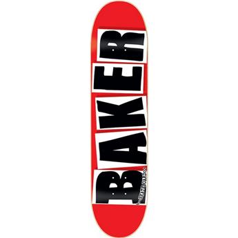 Plateau Skateboard BAKER SKATEBOARDS  Deck Brand Logo Black 8.3875