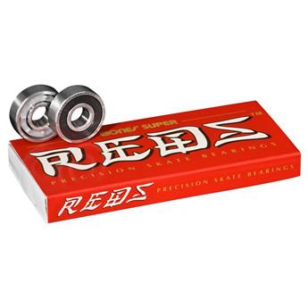 Roulements Skateboard BONES  Roulements  Jeu De 8  Super Reds