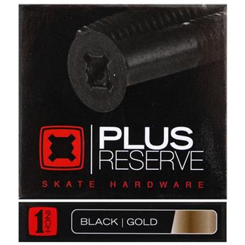 Visserie Skateboard PLUS Reserve Visserie  Jeu De 8  1 Pouce Gold