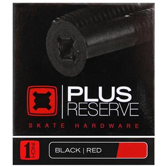 Visserie Skateboard PLUS Reserve Visserie  Jeu De 8  1 Pouce Red