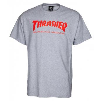 T-shirt THRASHER Skate Mag Grey/Red