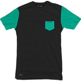 T.Shirt POCKET TEE  AIRUSH Noir-Vert Taille M
