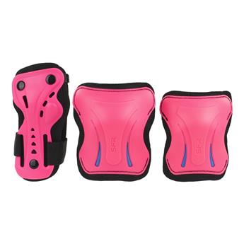 Set de protection SFR ROLLER Triple Pad Set  Hot Pink