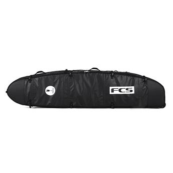 Boardbag surf longboard FCS Travel 2 Wheelie Long Board 9,2 Black Grey