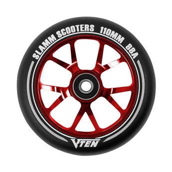 Roue Trottinette Freestyle SLAMM 110mm V-Ten II Wheels Red