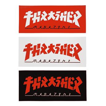 Promotion THRASHER sticker (pack de 25) godzilla rectangle