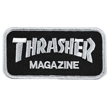 Promotion THRASHER patch logo grey black