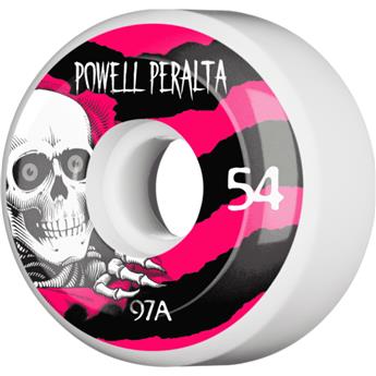 Roues skate POWELL PERALTA (jeu de 4) 54mm ripper 4 97a white