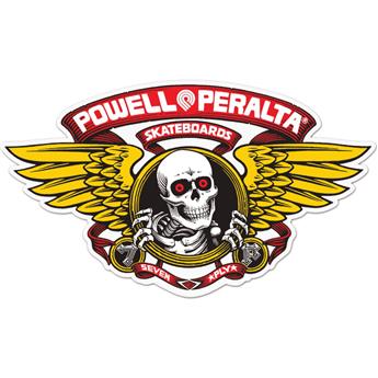 Promotion POWELL PERALTA sticker winged ripper red (30cm)