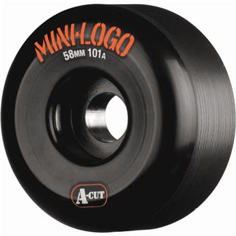 Roues skate MINI LOGO (jeu de 4) 58mm a-cut 101a black