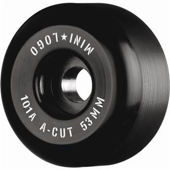 Roues skate MINI LOGO (jeu de 4) 53mm a-cut ii 101a black