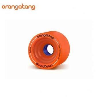 roue skateboard ORANGATANG 75mm in heat orange