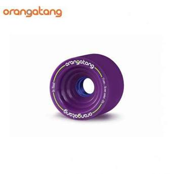 roue skateboard ORANGATANG 75mm in heat purple