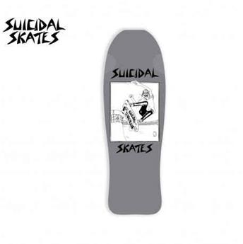 deck skateboard DOGTOWN x SUICIDAL 80´s reissues pool skater grey 10