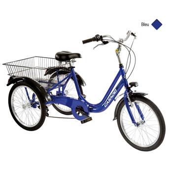 Vélo CASADEI tricycle 20 6v h42 Bleu