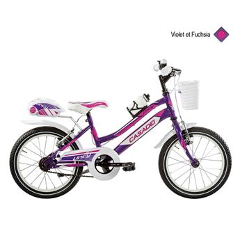 Vélo CASADEI mtb 16 lincy h26 violet fushia