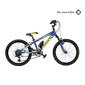 Vélo CASADEI mtb 20 stark 6v h27 bleu jaune blanc