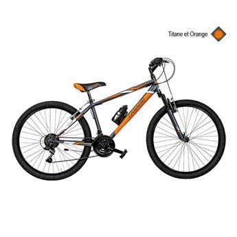 Vélo CASADEI mtb 26 stark 18v h48 titane orange