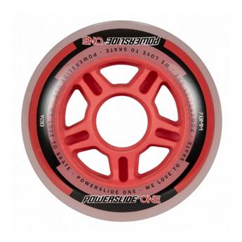 Roue roller en ligne PS ONE PS One Wheels Pack 76mm/82a with Spacer/Bearings, red, 8-Pack