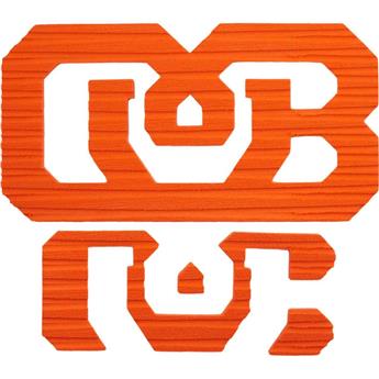 DB Skimboards EVA Logo Orange