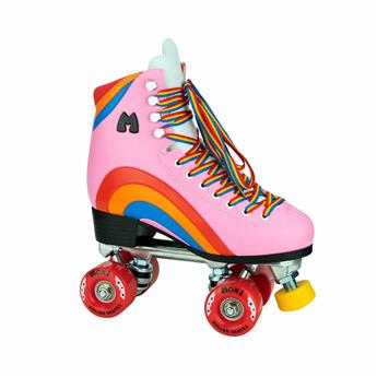 Roller quad MOXI ROLLERSKATES Rainbow Rider Pink
