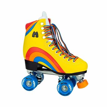 Roller quad MOXI ROLLERSKATES Rainbow Rider Yellow