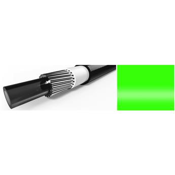 ELVEDES 10m Gaine de transmission Neon Green avec liner diamètre 4,2mm