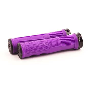 CHROMAG Poignées Format purple single-clamp