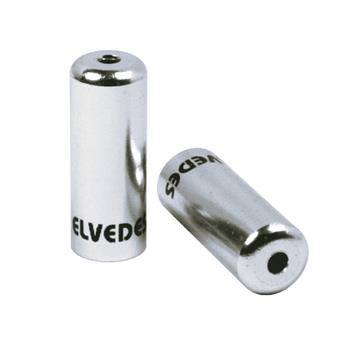 ELVEDES 50 Sealed Ferrules diamètre 4,2mm Aluminium Silver
