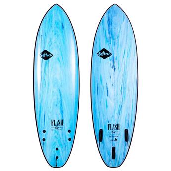 Planche de surf Softech Flash Eric Geiselman FCS II 5´0 Aqua Marble
